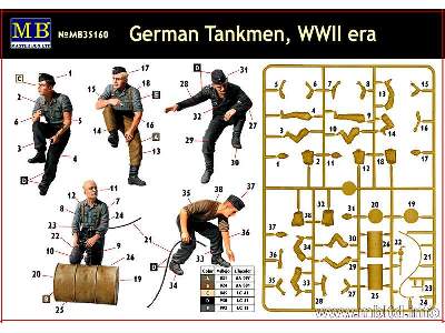 German Tankmen, WWII era - image 1