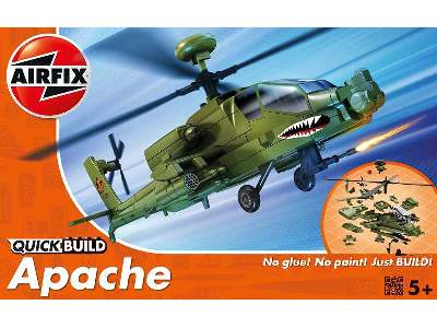 QUICK BUILD Apache Helicopter - image 1