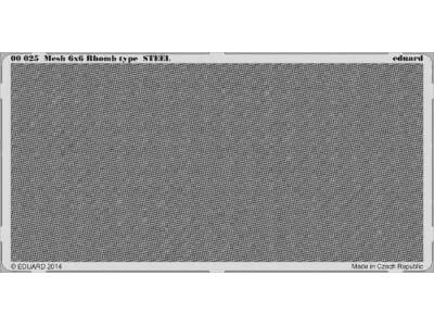 Mesh 6x6 Rhomb type STEEL - image 1