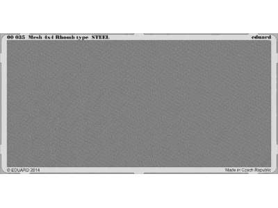 Mesh 4x4  Rhomb type STEEL - image 1