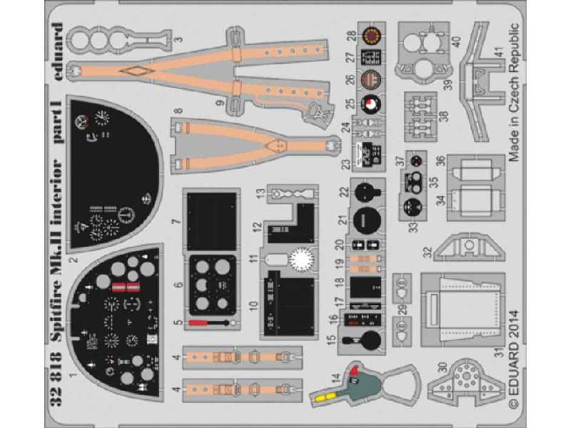 Spitfire Mk. II interior S. A. 1/32 - Revell - image 1