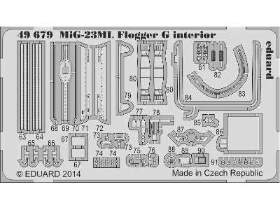 MiG-23ML Flogger G interior S. A. 1/48 - Trumpeter - image 3