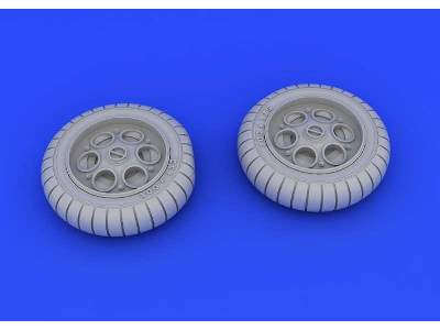 Fw 190 wheels early 1/48 - Eduard - image 4