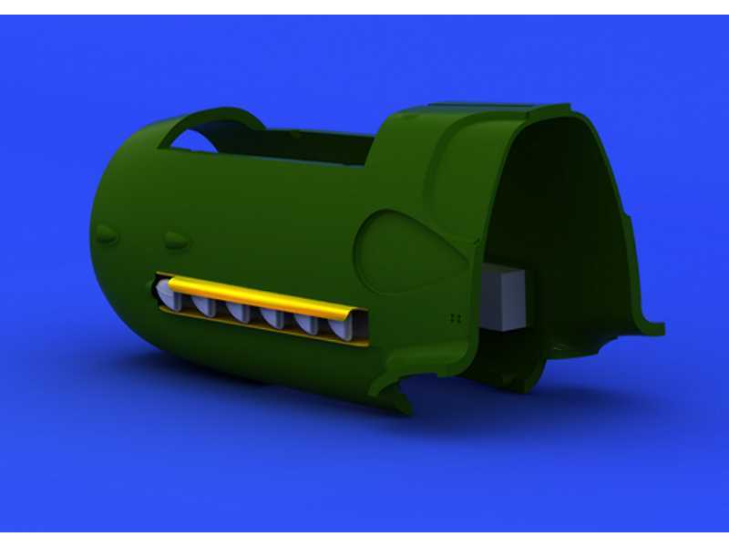 Bf 109G exhaust stacks 1/48 - Eduard - image 1 Bf 109G exhaust stacks 1/48 - Eduard - image 1