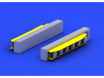 Bf 109G exhaust stacks 1/48 - Eduard - image 4