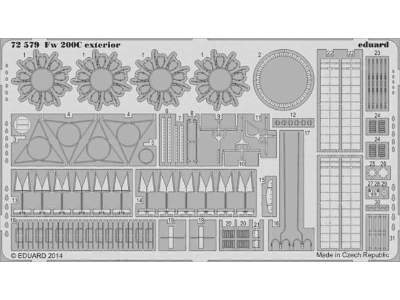 Fw 200C exterior 1/72 - Trumpeter - image 1