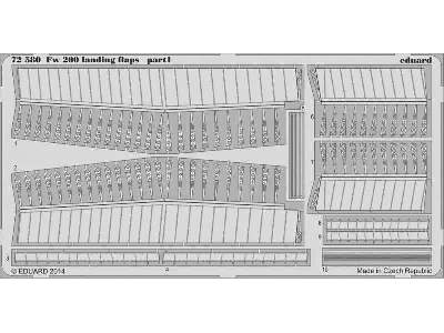 Fw 200 landing flaps 1/72 - Trumpeter - image 2