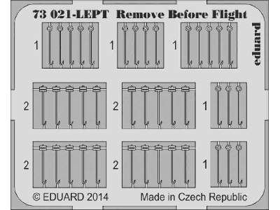 Remove Before Flight SUPERFABRIC 1/72 - image 1