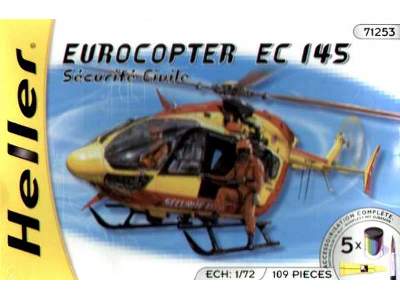 Eurocopter EC 145 Securite Civile w/Paints and Glue - image 1