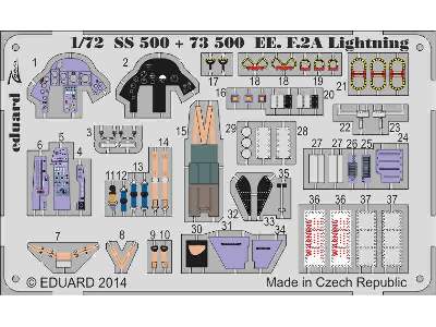 EE F.2A Lightning S. A. 1/72 - Airfix - image 2