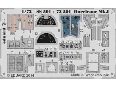 Hurricane Mk. I S. A. 1/72 - Airfix - image 1