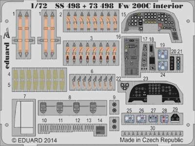 Fw 200C interior S. A. 1/72 - Trumpeter - image 1