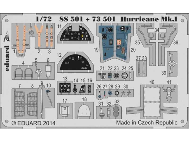 Hurricane Mk. I S. A. 1/72 - Airfix - image 1