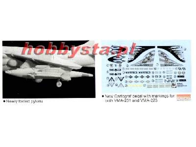 USMC AV-8B Harrier II Plus - VMA-223 & VMA-231  - 2 szt. - image 3