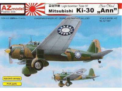 Mitsubishi Ki-30 Ann over China - image 1