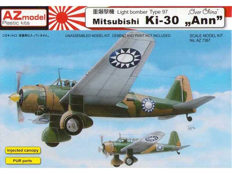 Mitsubishi Ki-30 Ann over China - image 1