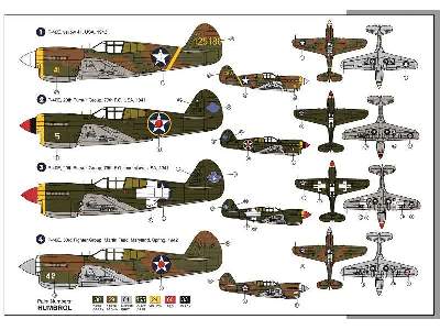 Curtiss P-40E - Over USA - image 2