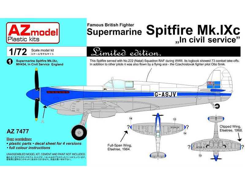 Supermarine Spitfire Mk. IXc In civil service - image 1