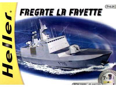 Fregate La Fayette  w/Paints and Glue - image 1