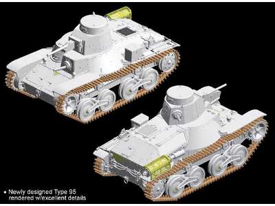 Imperial Japanese Army Type 95 Light Tank Ha-Go Late Production - image 12