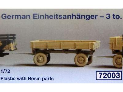 German 3000 Einheitsanhanger - 3 tonnen - image 1