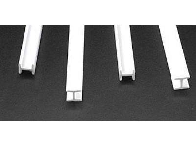 H Column Styrene 3/8 - 1 pcs. - image 1