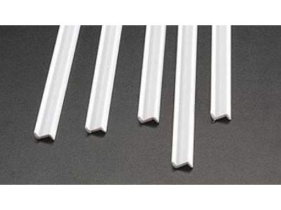 Styrene Structural Shapes-Zees 1/4 x 24'' Long - 1 pcs. - image 1