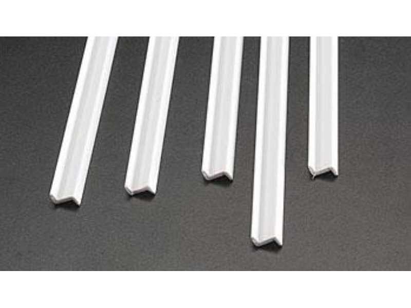 Styrene Structural Shapes-Zees 1/4 x 24'' Long - 1 pcs. - image 1