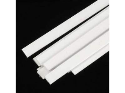 Rectangle Strip Styrene .020x1/8 x10 - 1 pcs. - image 1