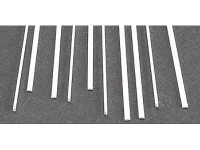 Rectangle Strip Styrene .030x.040x10 - 1 pcs. - image 1