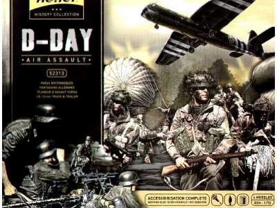 Zestaw "D-Day - Air Assault" w/Paints and Glue - image 1