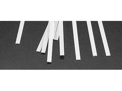 Rectangle Strip Styrene .030x1/8x10 - 1 pcs. - image 1