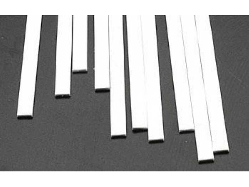 Rectangle Strip Styrene .060x1/4x10 - 1 pcs. - image 1