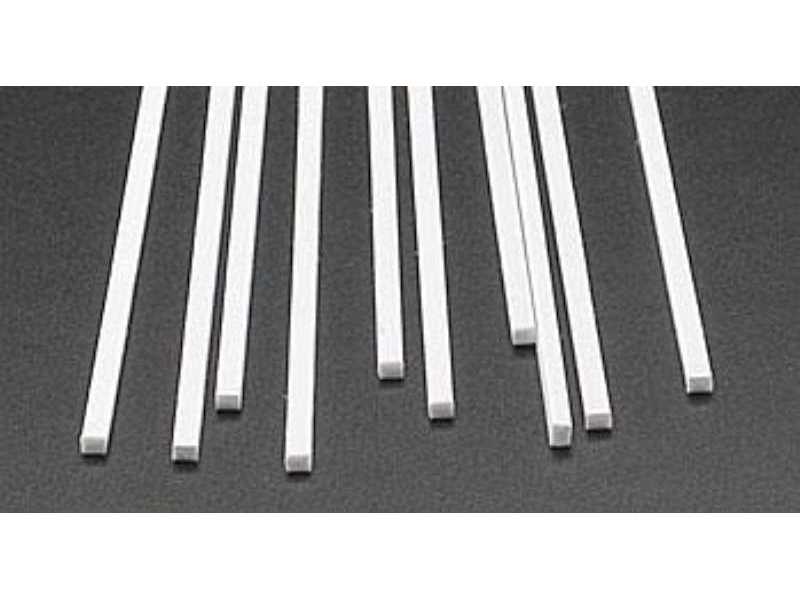 Rectangle Strip Styrene .080x.100x10 - 1 pcs. - image 1