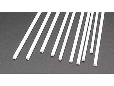 Rectangle Strip Styrene .080x1/8x10 - 1 pcs. - image 1