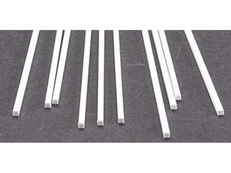 Square Rod Styrene .100 - 1 pcs. - image 1