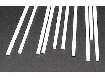 Rectangle Strip Styrene .100x1/8x10 - 1 pcs. - image 1