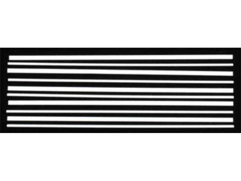 Rectangle Strip Styrene .100x3/16x10 - 1 pcs. - image 1