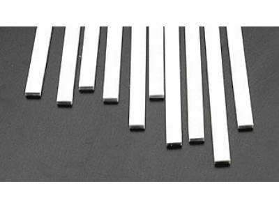 Rectangle Strip Styrene .100x1/4x10 - 1 pcs. - image 1