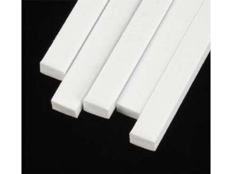 Rectangle Strip Styrene 5/32x1/4x10 - 1 pcs. - image 1