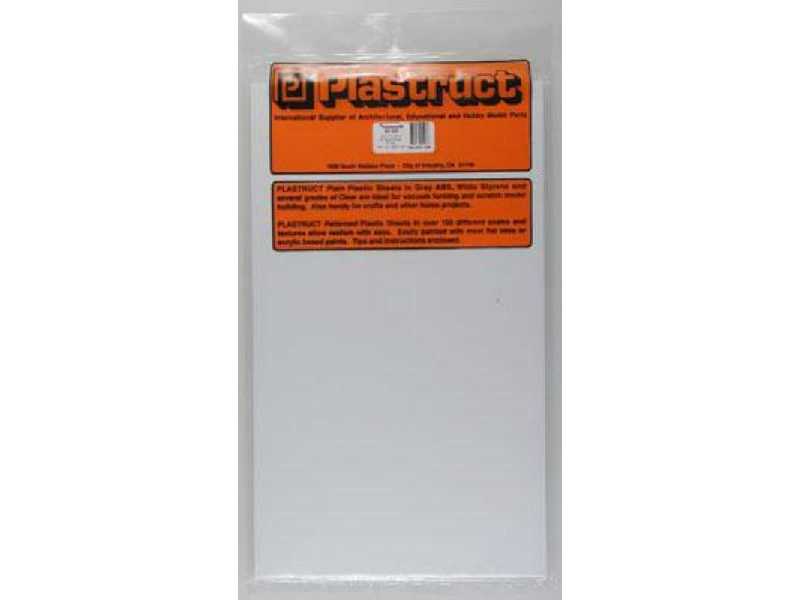 White Sheet Styrene .030 - 1 pcs. - image 1