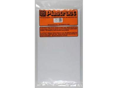 White Sheet Styrene .040 - 1 pcs. - image 1