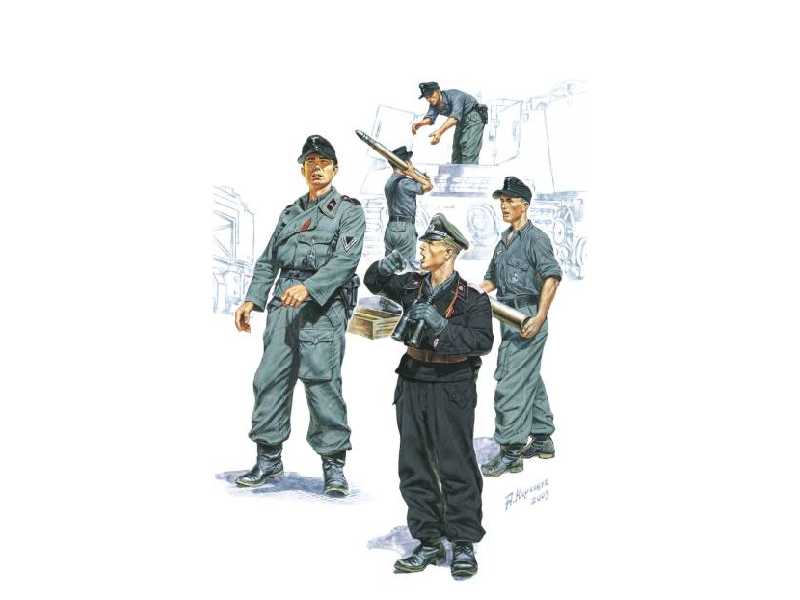 German Self-Propelled Gun Crew - image 1 German Self-Propelled Gun Crew - image 1