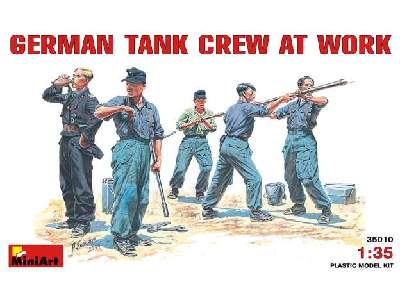 German Tank Crew At Work - image 1