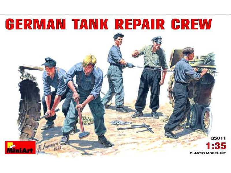 German Tank Repair Crew MiniArt 35011