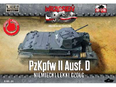 Pz. Kpfw. II Ausf. D german light tank - image 1