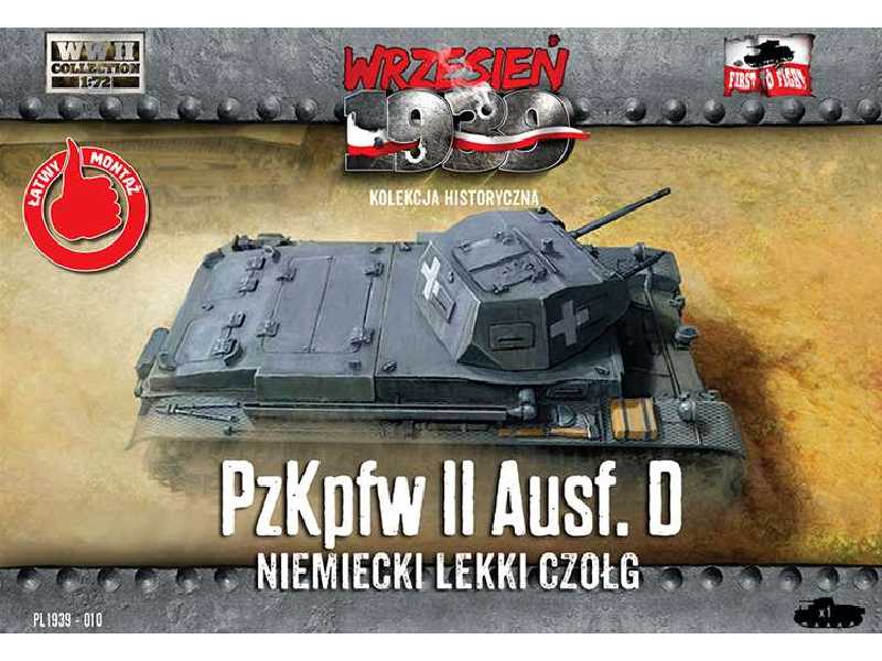 Pz. Kpfw. II Ausf. D german light tank - image 1 Pz. Kpfw. II Ausf. D german light tank - image 1