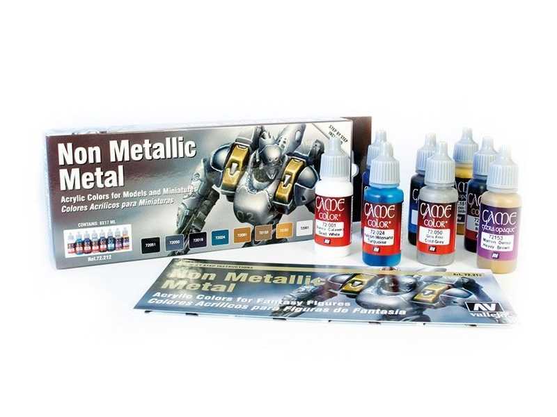 Non Metallic Metal Paint Set - 8 colors - image 1