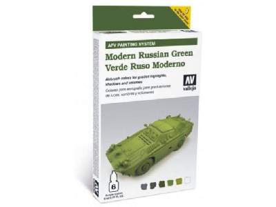Modern Russian Green - AFV Painting System - 6 pcs. - image 1
