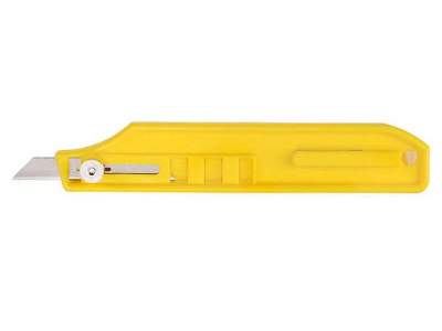 Carded K8 Flat Yellow Handle Lt. Duty Knife - image 1